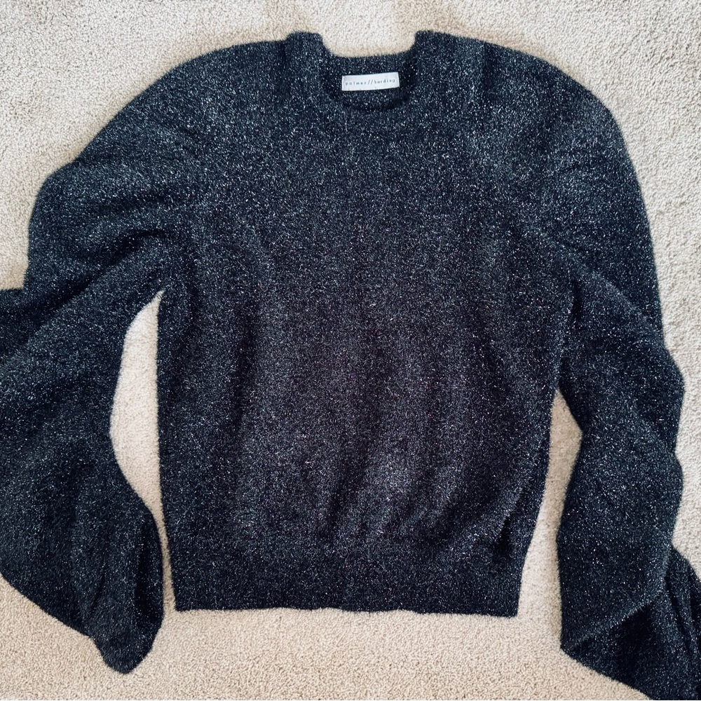 Palmer Harding Black Textured Garment